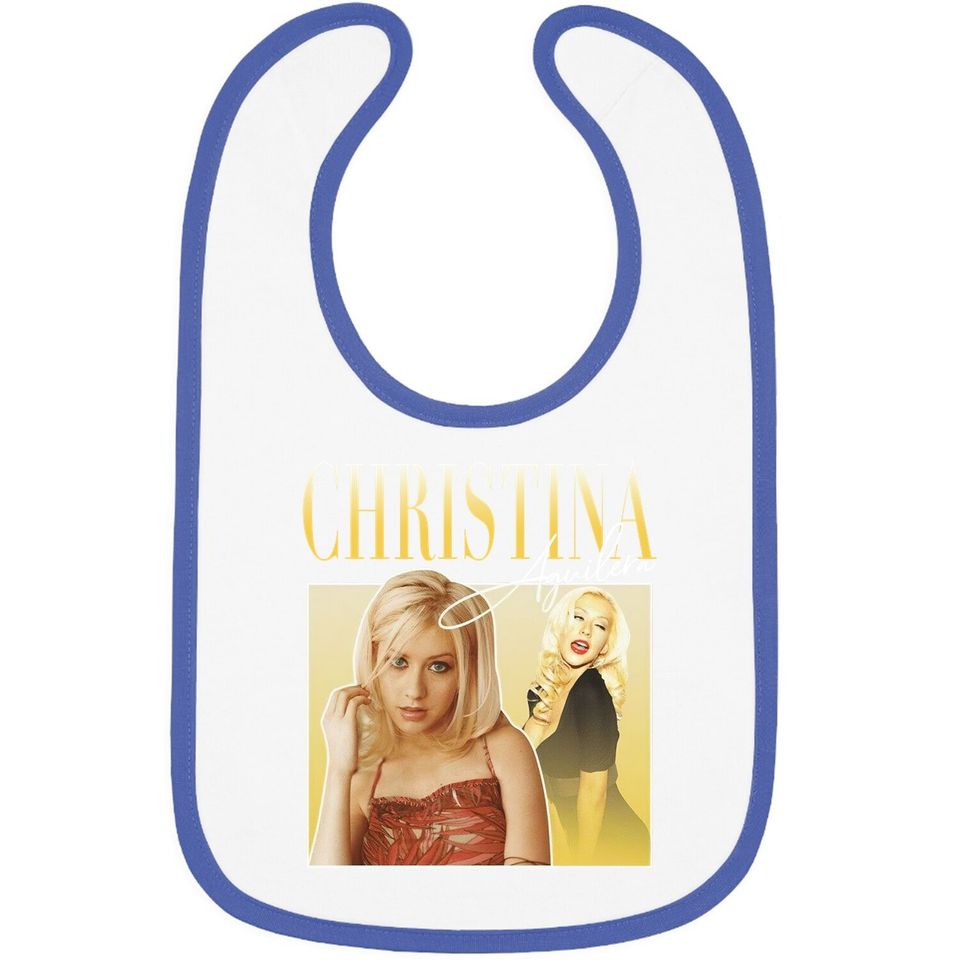 Christina Aguilera Vintage Baby Bib