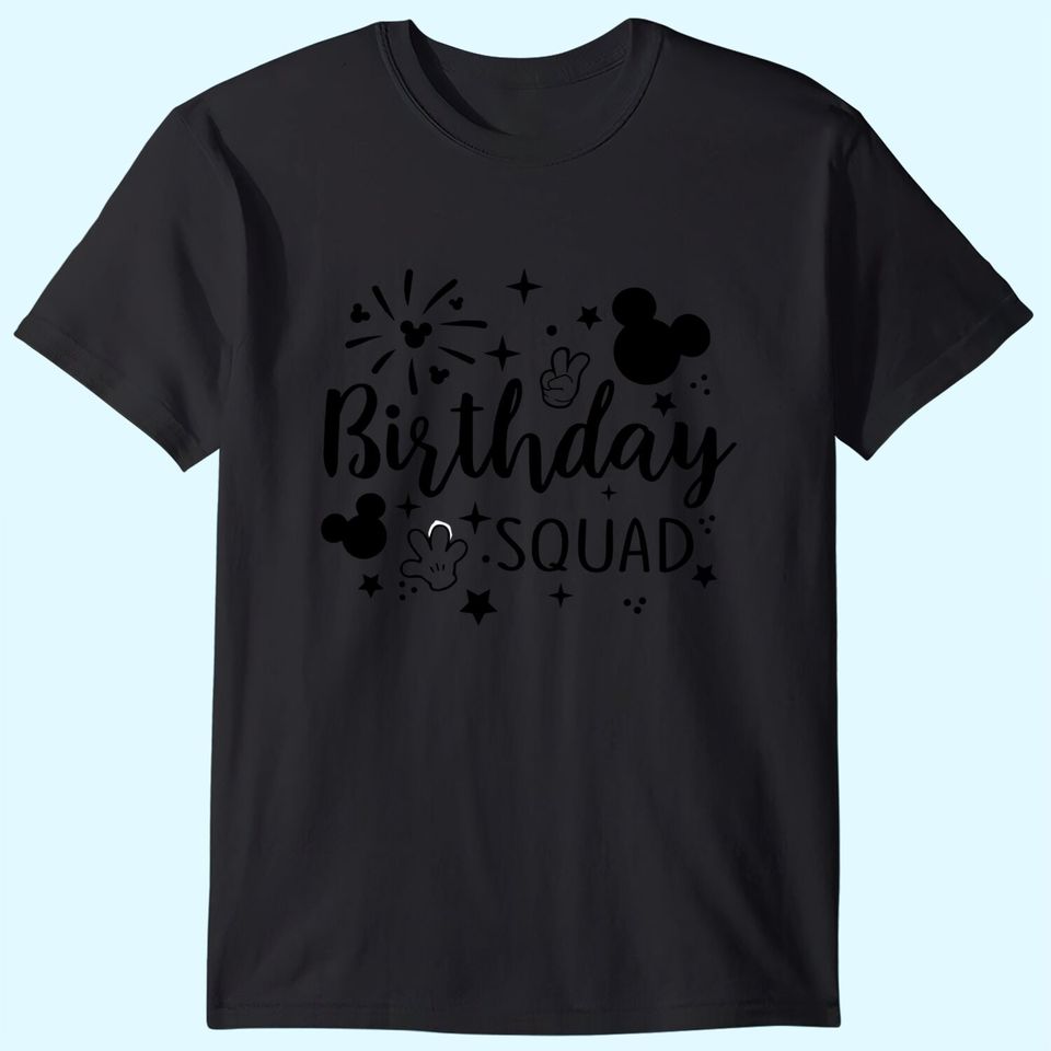Disney Birthday Shirt, Disney Birthday Squad Shirts, Disney Family Shirts, Disney Birthday, Disney World Shirts, Disney Birthday Girl Shirt