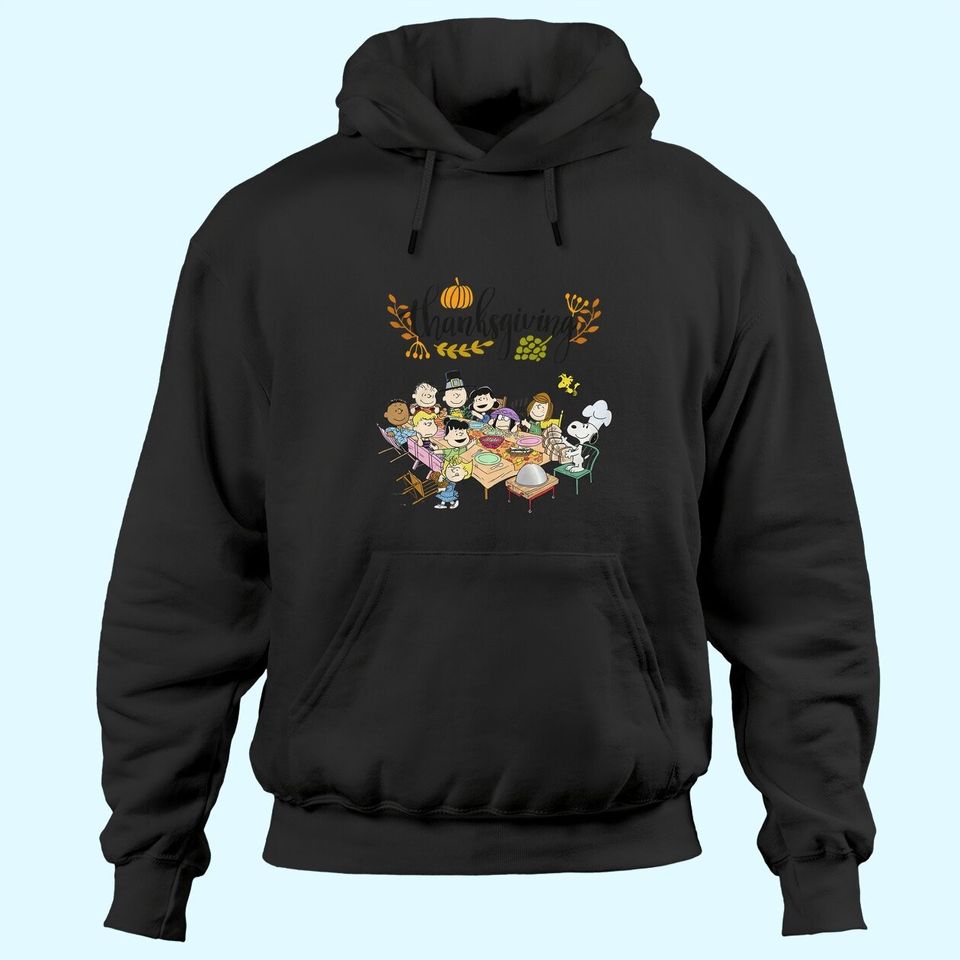 Happy Thanksgiving Peanuts Party Hoodies