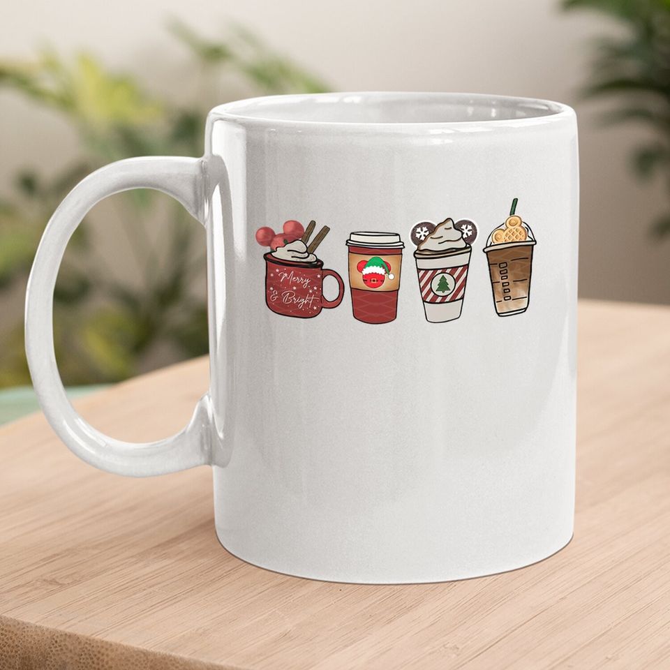 Cozy Disney Christmas Coffee Mugs
