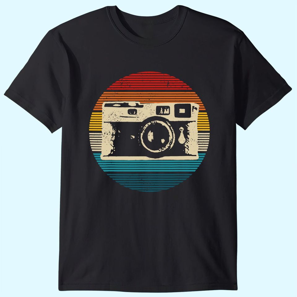 I Love Photography Retro T-Shirt
