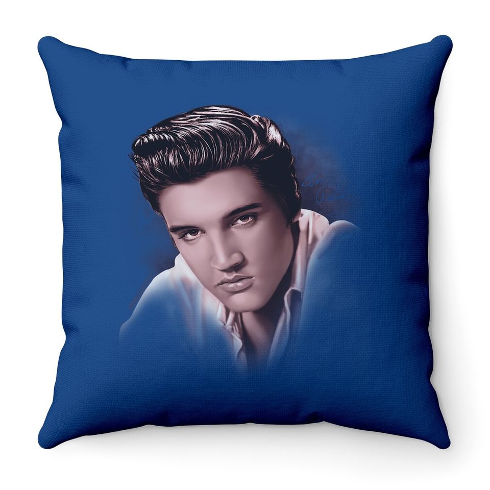 Trevco Elvis Presley The Stare Throw Pillow