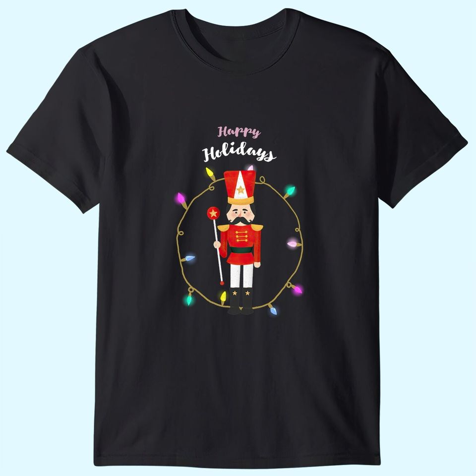 Christmas Nutcracker Solider Happy Holiday Classic T-Shirts
