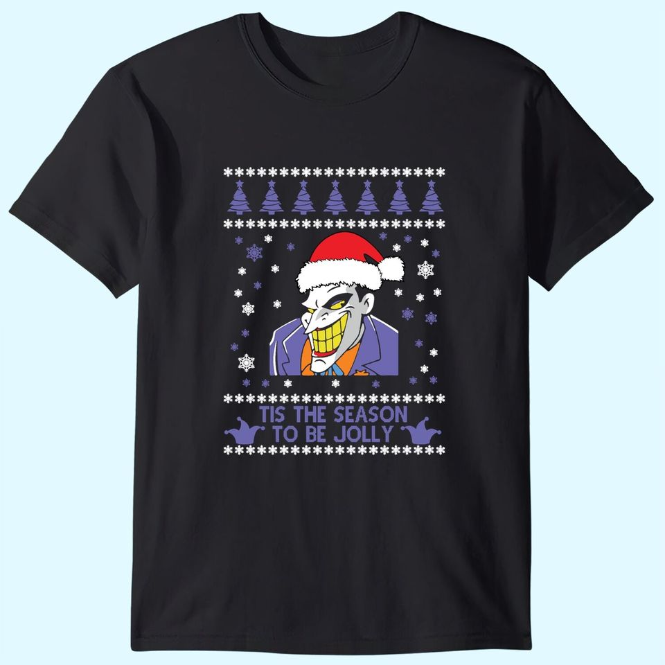 Tis The Season To Be Jolly Joker Christmas T-Shirts