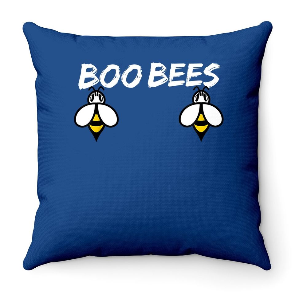 Boo Bees Halloween Beekeeping Honey Hobb Novelty Throw Pillow