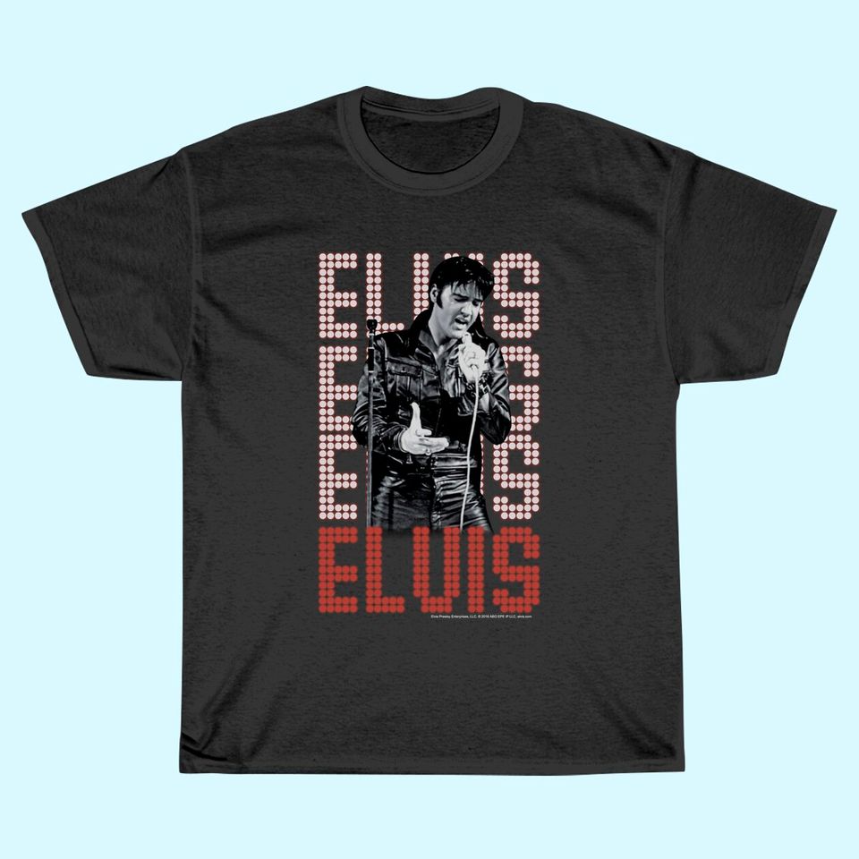 Elvis Presley King of Rock and Roll Music T Shirt