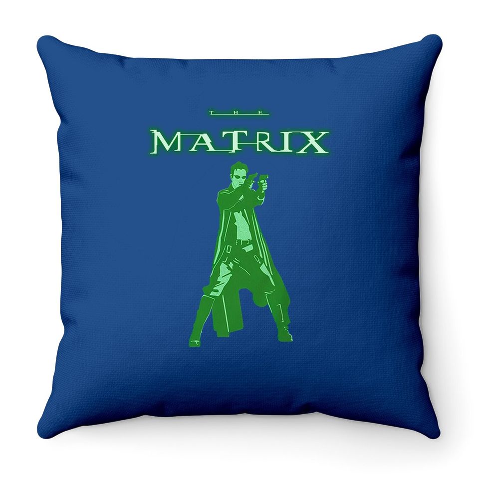 The Matrix Neo Throw Pillow