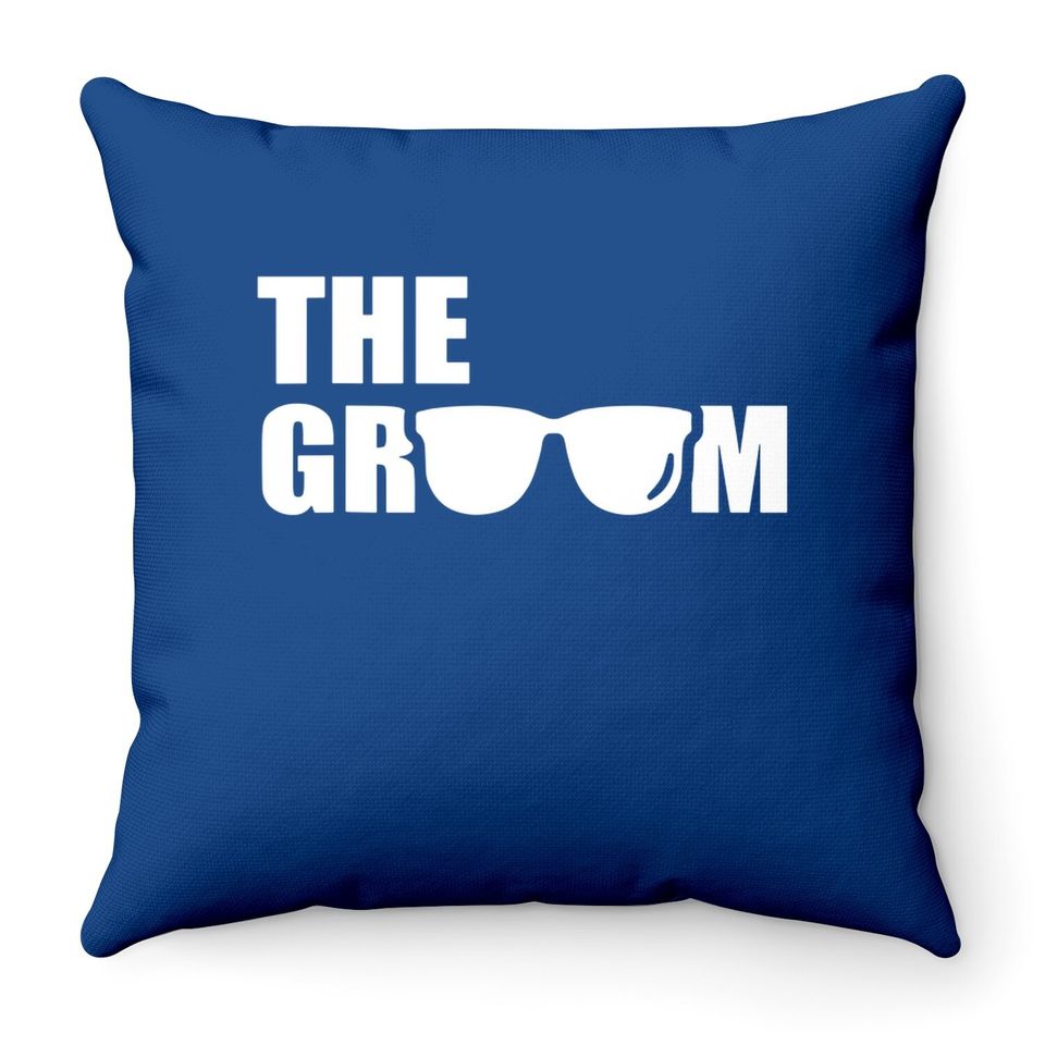 The Groom Bachelor Party Throw Pillow