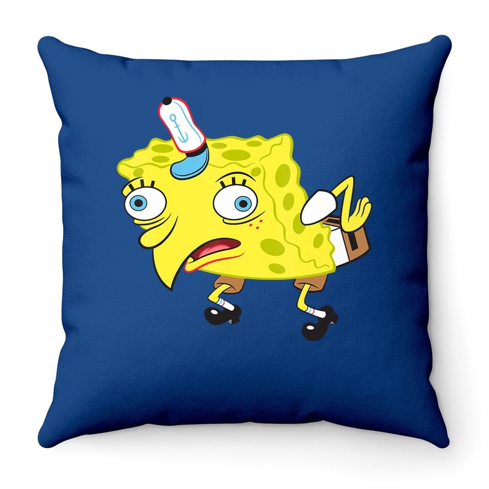 Spongebob Meme Isn't Even Throw Pillow