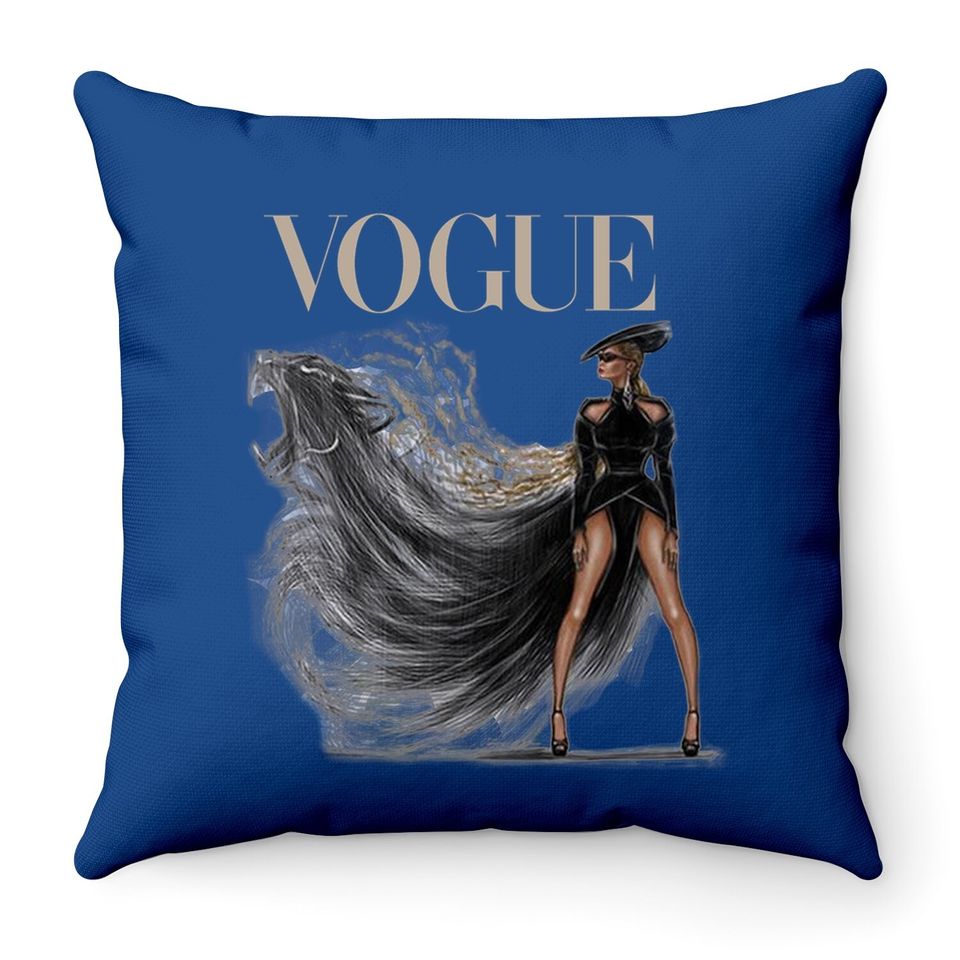 Fashion Vouge Throw Pillow