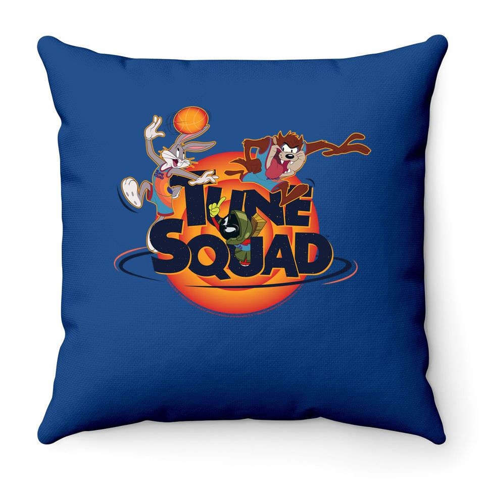 A New Legacy Bugs, Taz And Marvin Throw Pillow