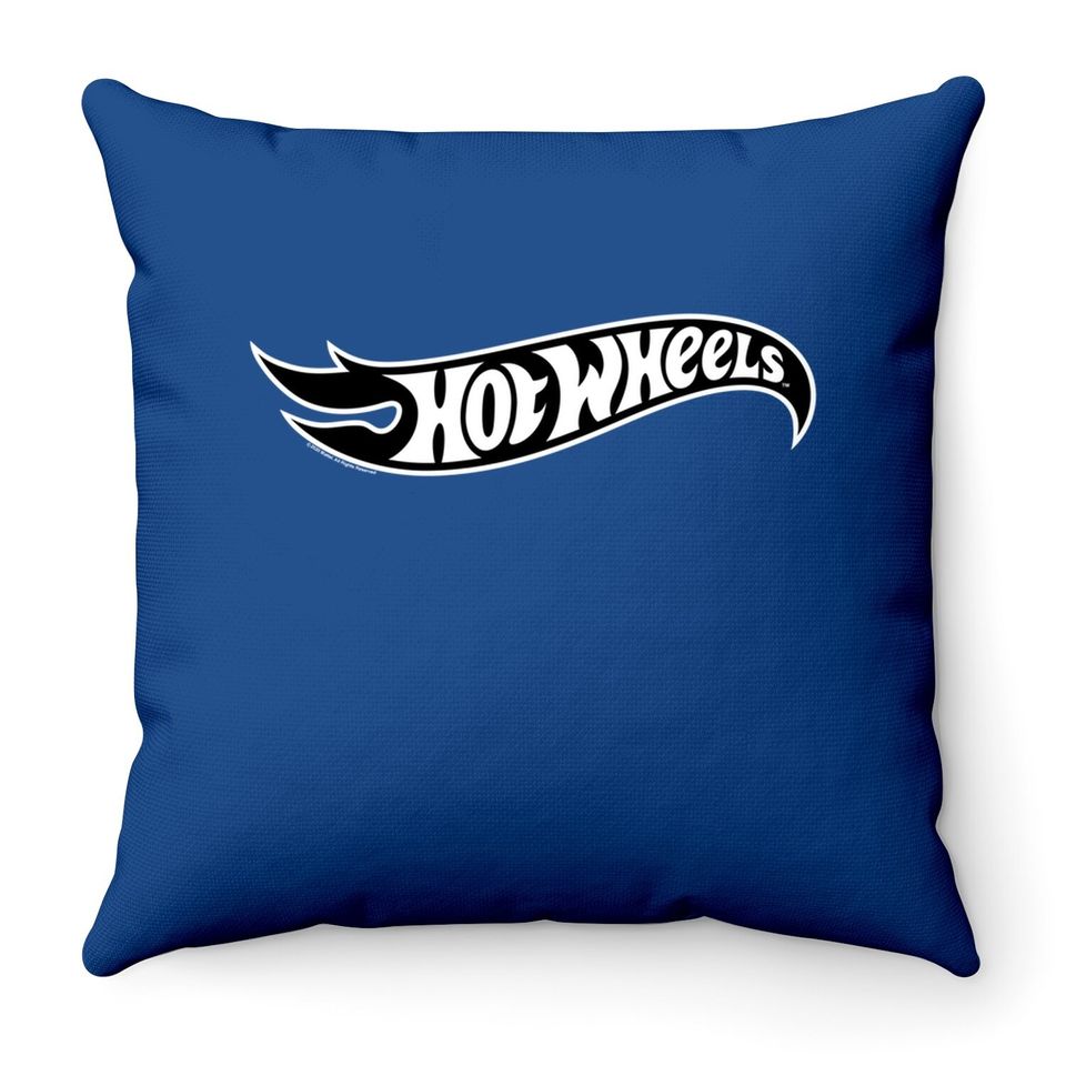 Hot Wheels Logo Throw Pillow