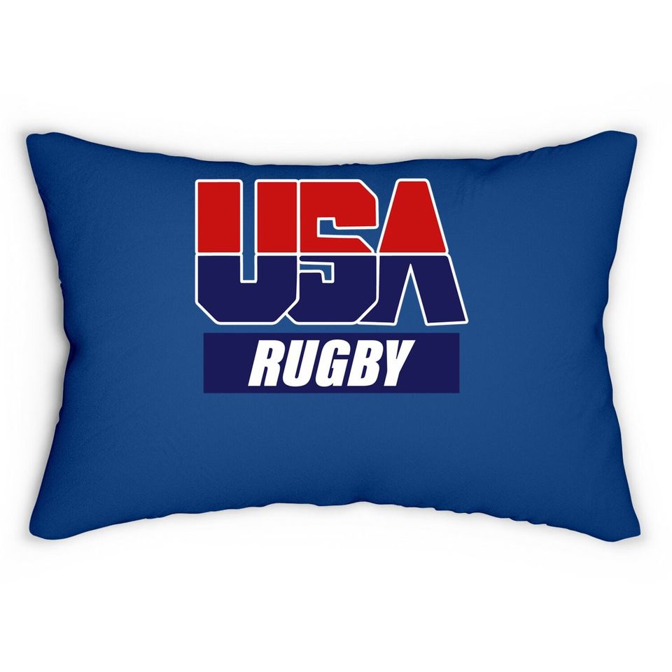 Rugby 2021 Usa Team Lumbar Pillow