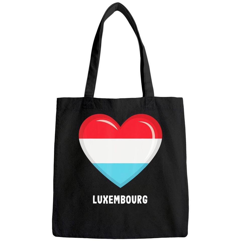 Luxembourg Flag Bags