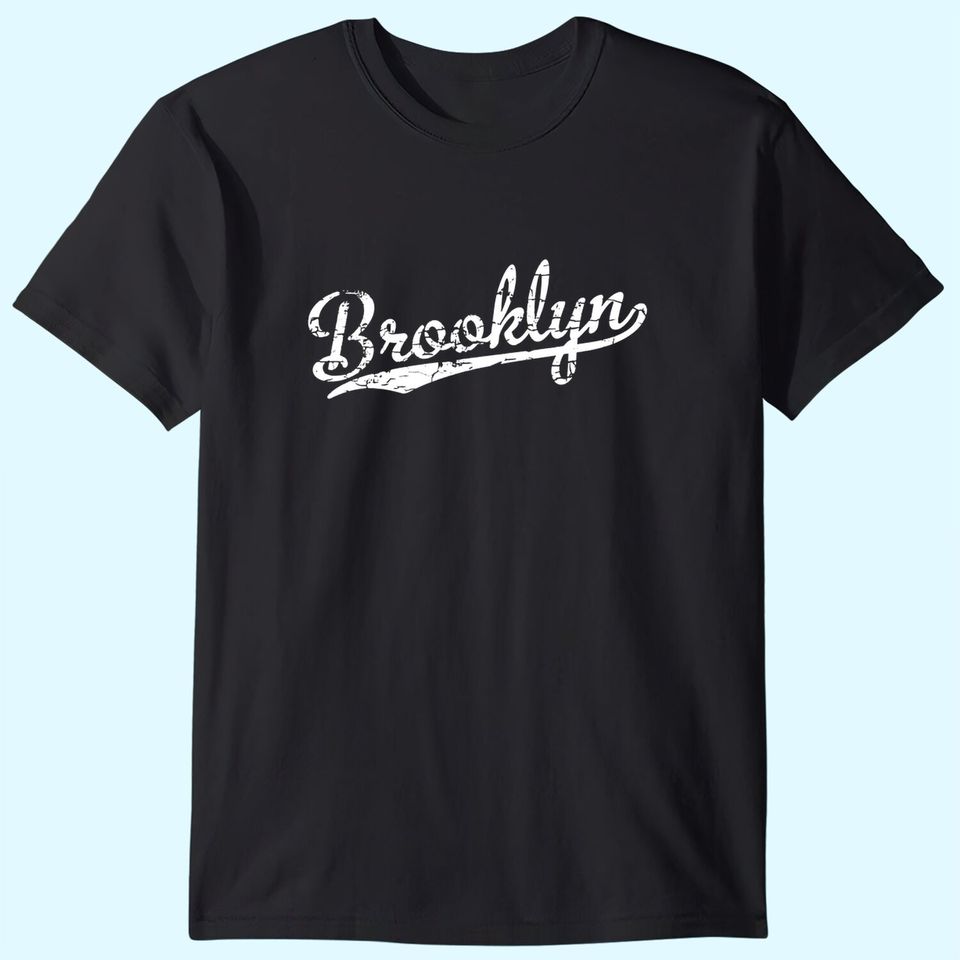 Cool Retro Vintage Brooklyn NY T-Shirt