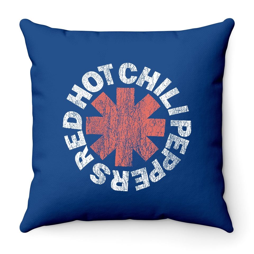Red Hot Chili Peppers Classic Asterisk Throw Pillow