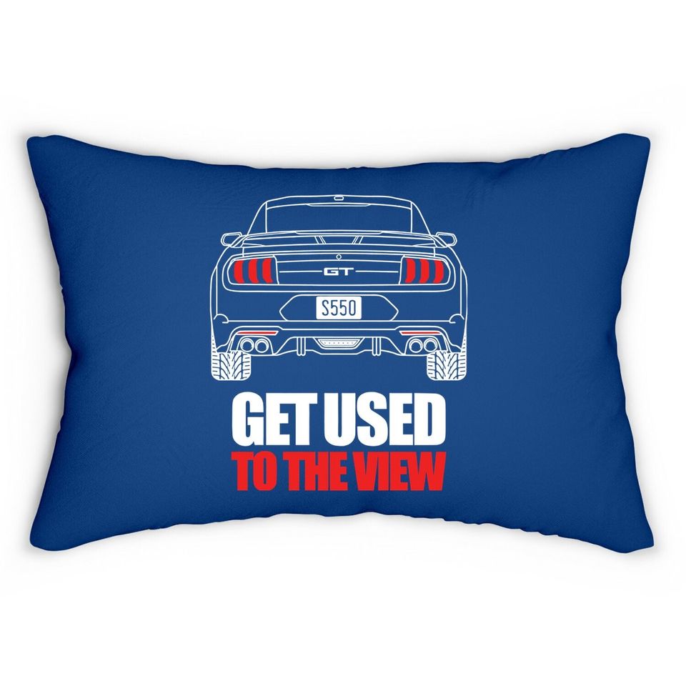 Wheel Spin Addict Mustang Gt S550 Lumbar Pillow