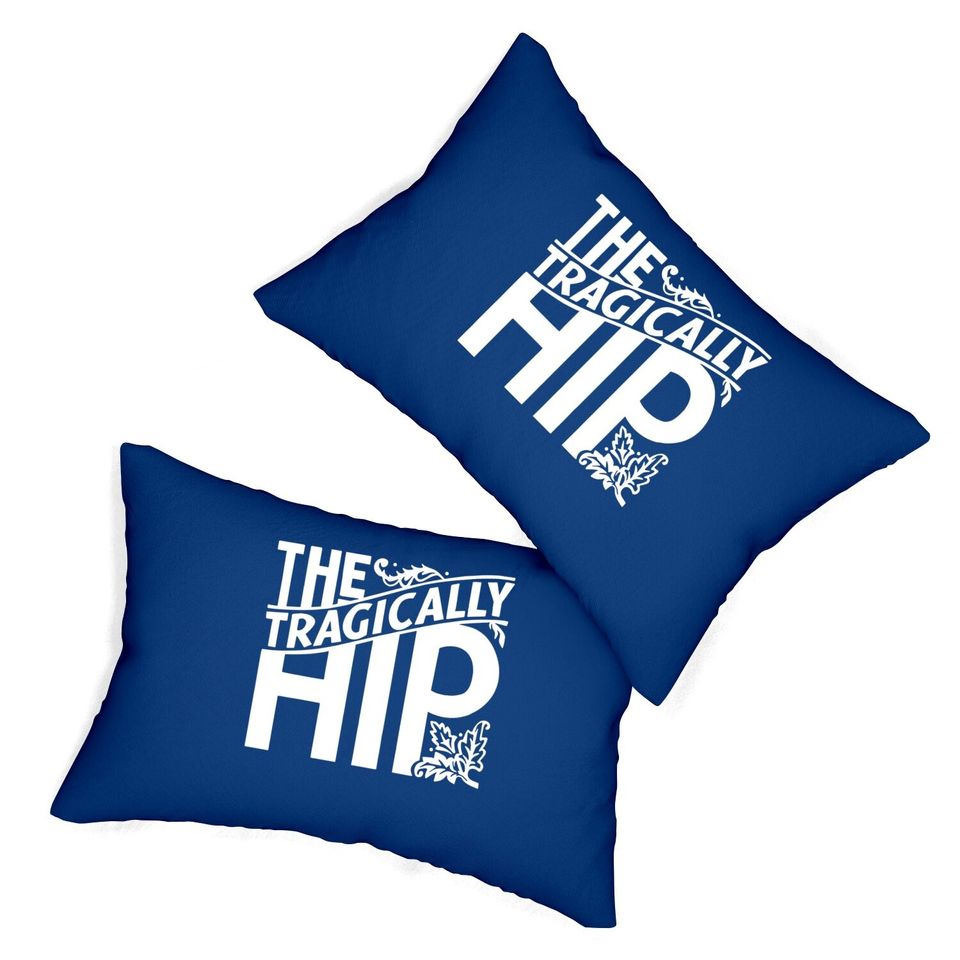 The Tragically Hip Logo Lumbar Pillow Summer Lumbar Pillow Short Sleeve