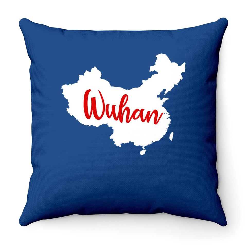 Wuhan China Throw Pillow