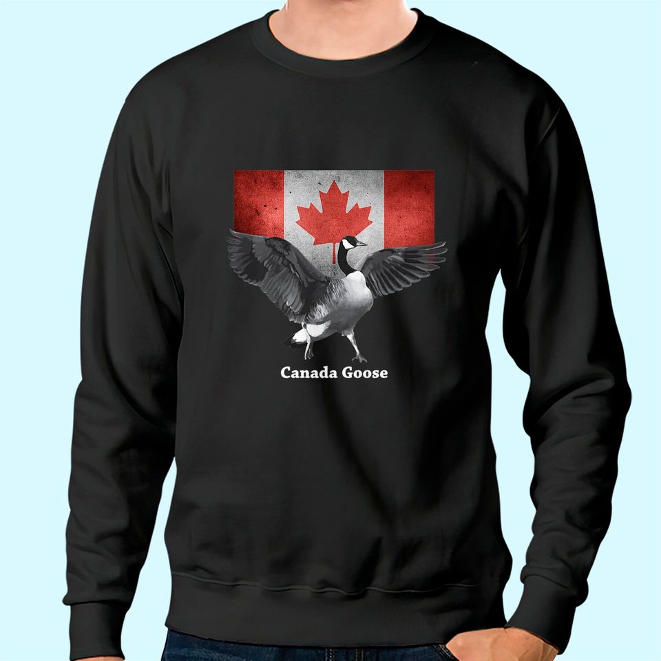 Proud Canadian Flag Canada Goose Sweatshirt