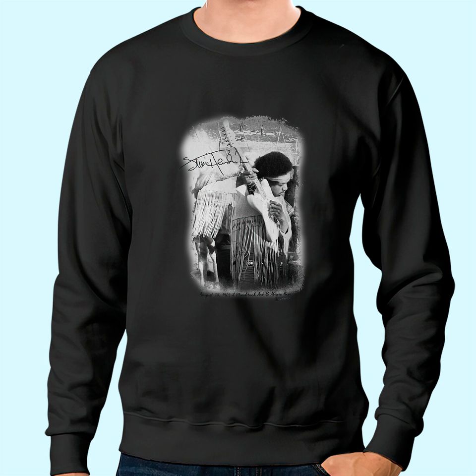 Men's Jimi Hendrix Woodstock Sweatshirt
