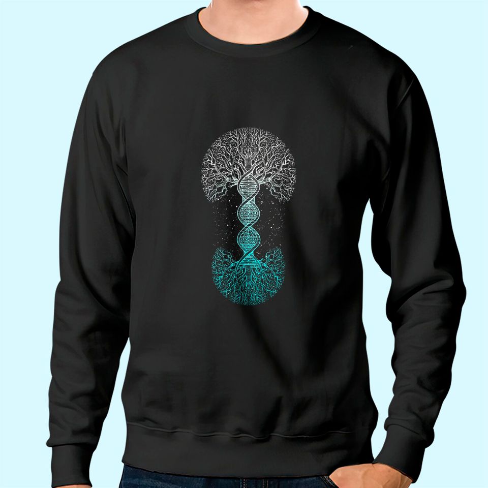 DNA Tree Of Life Science Sweatshirt