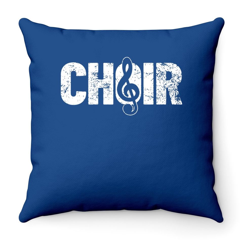 Choir Singers Throw Pillow