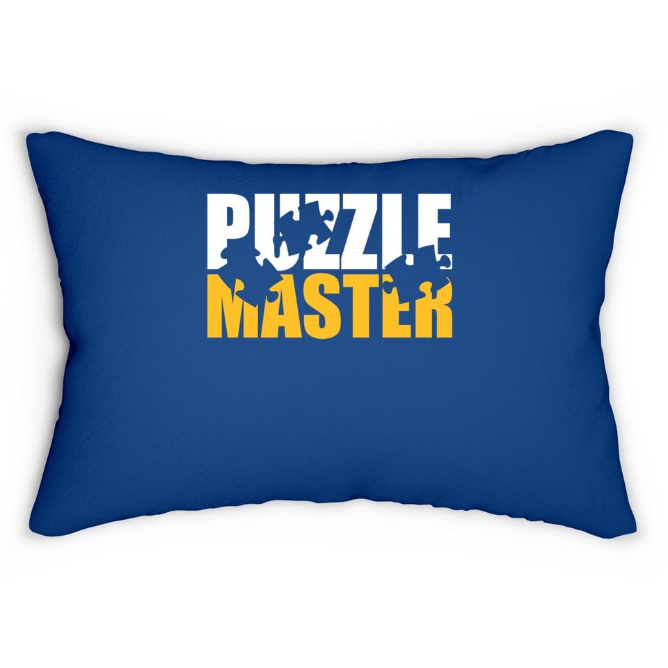 Jigsaw Puzzle Master Lumbar Pillow