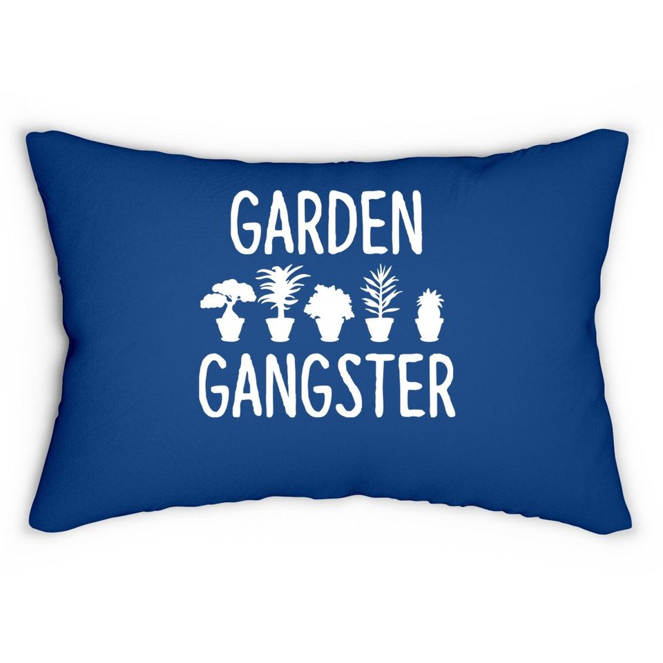 Garden Gangster Lumbar Pillow
