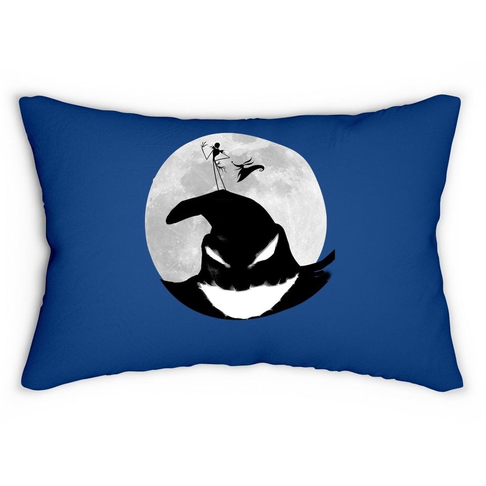 Disney Jack Skellington Oogie Boogie Moon Lumbar Pillow