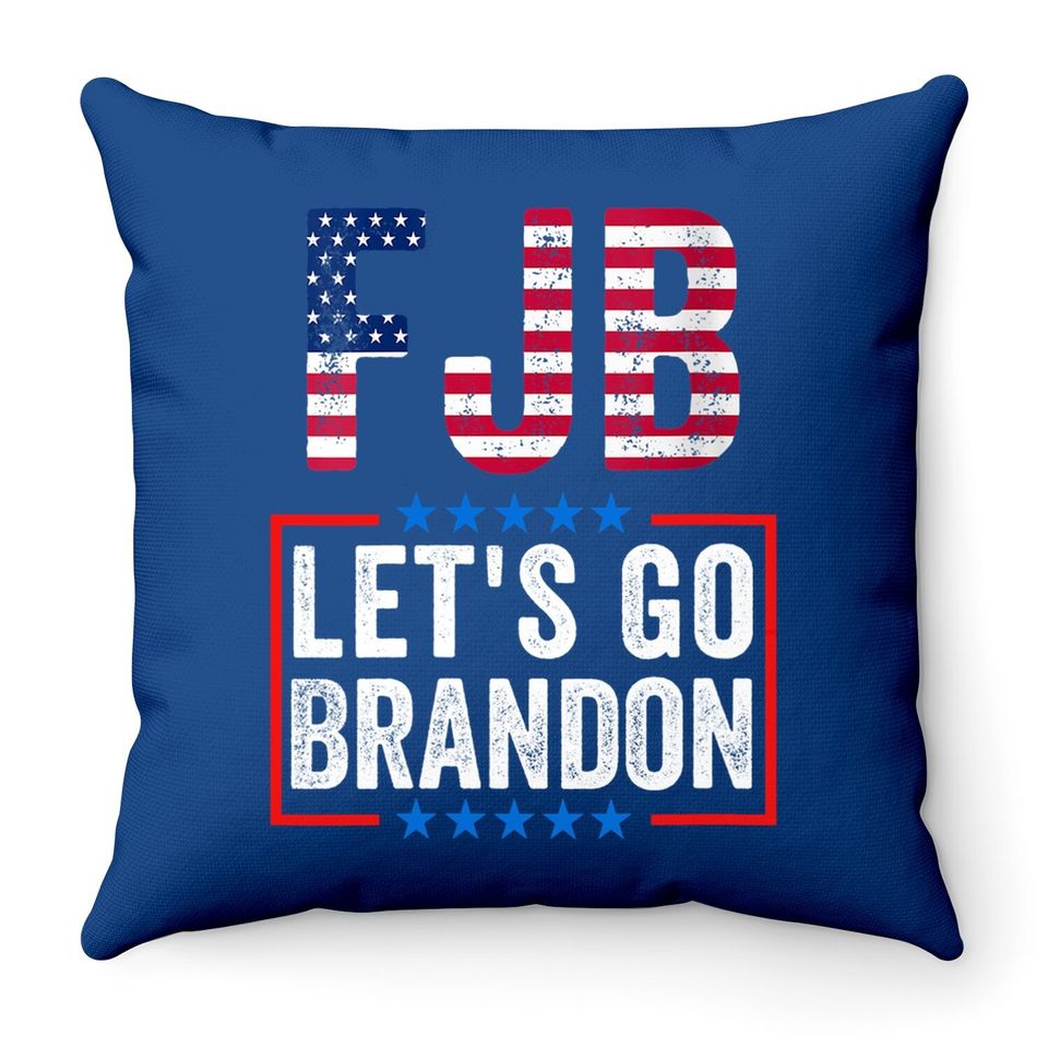 Let’s Go Brandon Chant Throw Pillow