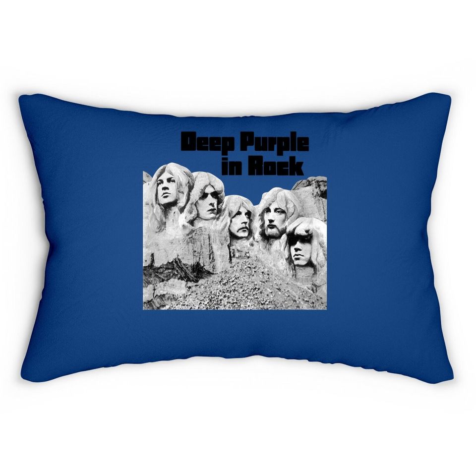 Deep Purple In Rock Tour Greatest Lumbar Pillow