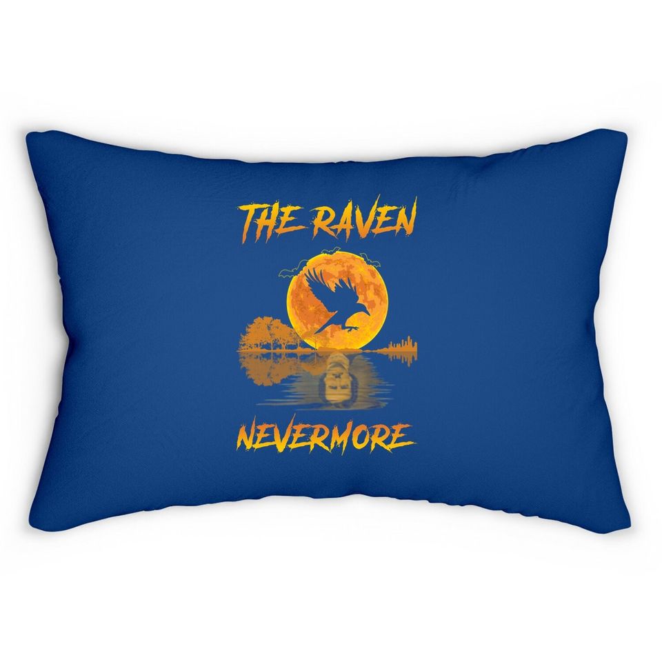 The Raven Nevermore Lumbar Pillow