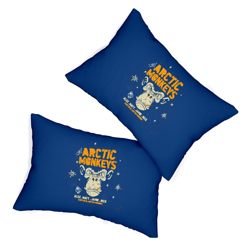 Music Band Arctic Music Monkeys Lumbar Pillow
