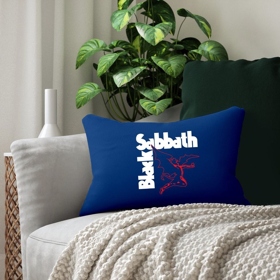 Black Sabbath  Creature Lumbar Pillow