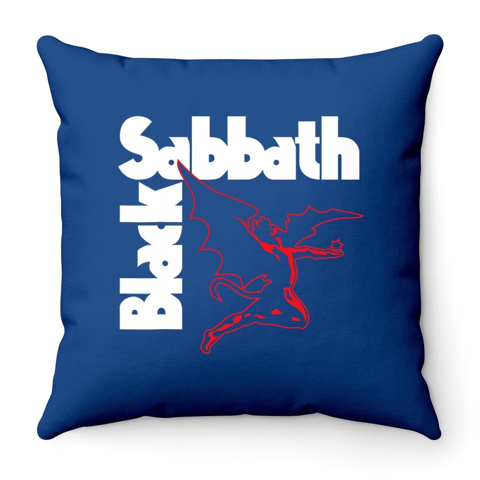 Black Sabbath  Creature Throw Pillow