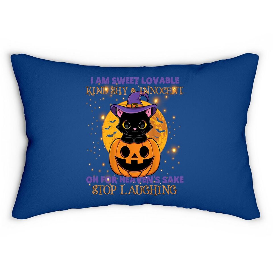 I Am Sweet Lovable Kind Shy And Innocent Classic Lumbar Pillow