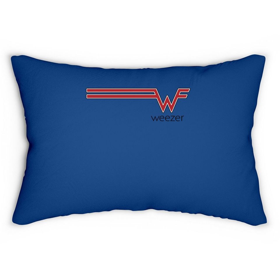 Weezer W Streak Lumbar Pillow
