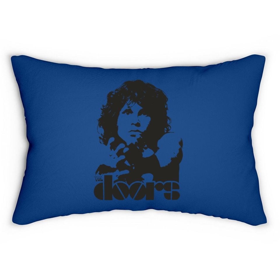 The Doors Sand Jim Morrison Break On Through Lumbar Pillow