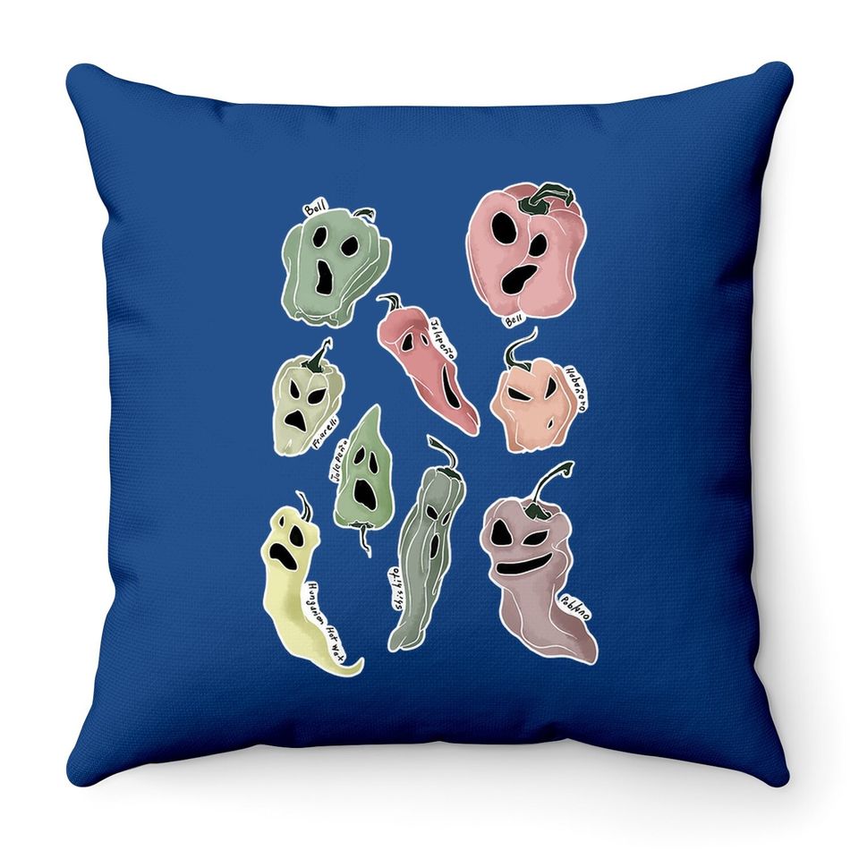 Ghost Peppers Classic Throw Pillow