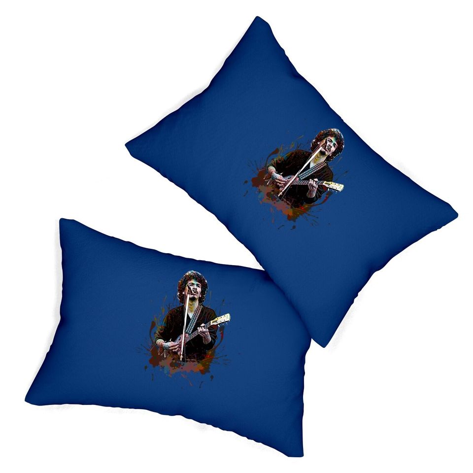 Santana  band Lumbar Pillow