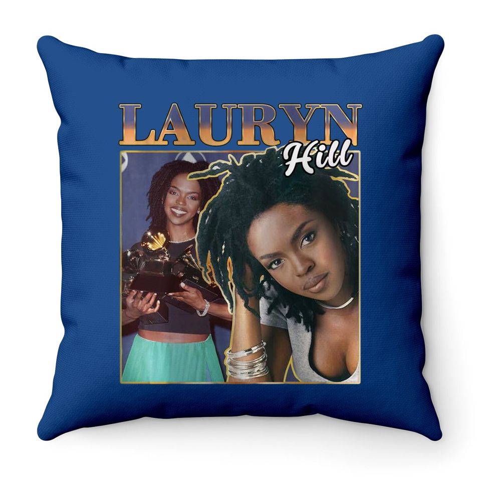Lauryn Hill Throw Pillow
