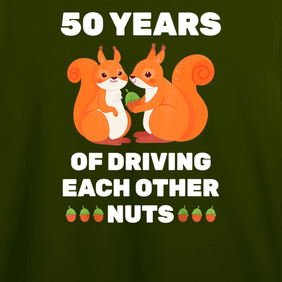 25th 25-Year Wedding Anniversary Funny Couple For Him Her T-Shirt