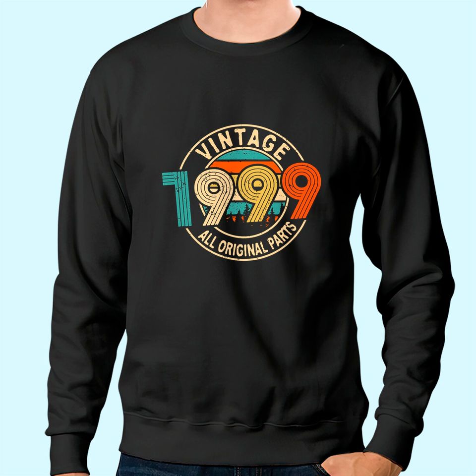 Vintage 1999 22nd Birthday Sweatshirt
