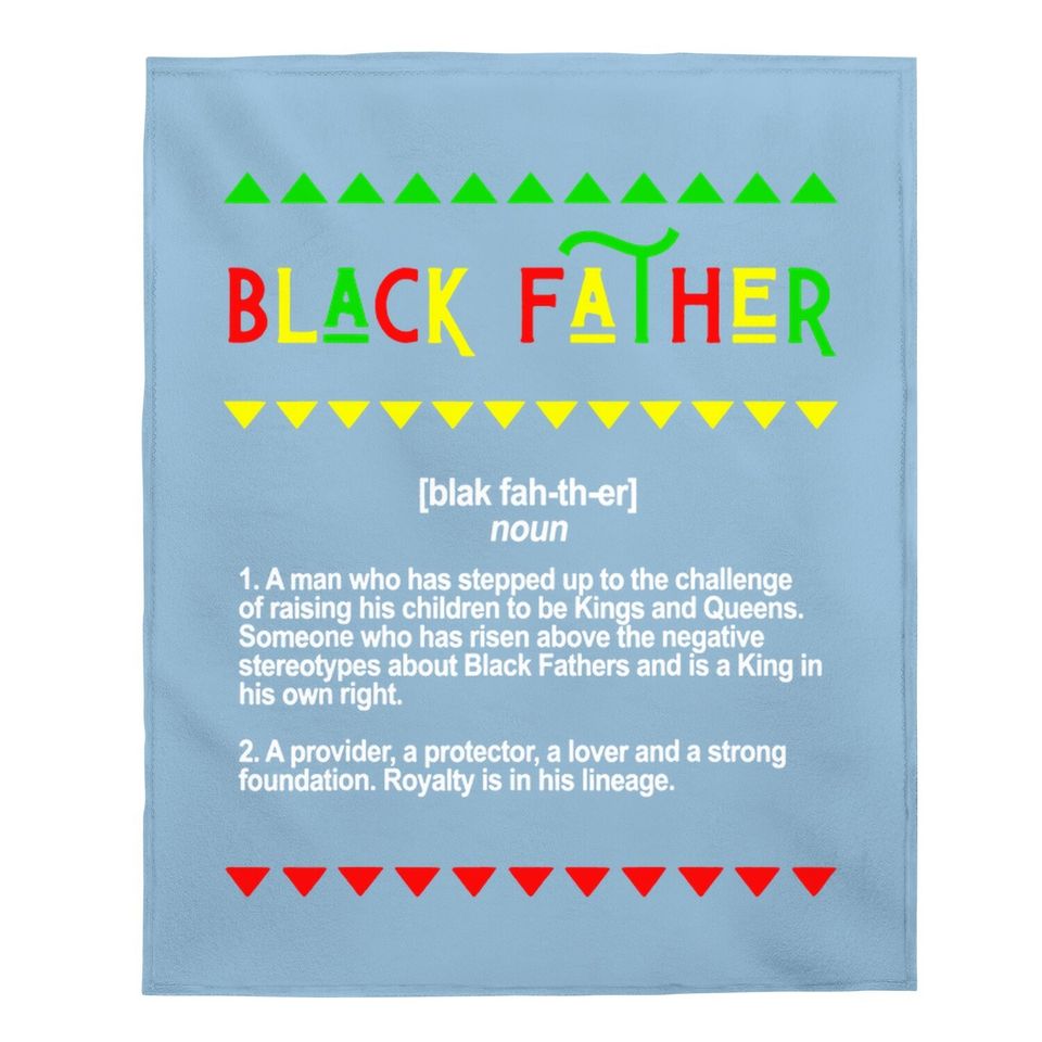 Baby Blanket Black Father