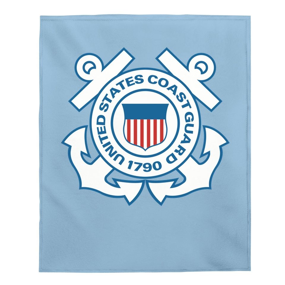 U.s. Coast Guard Veteran Quick-drying Baby Blanket