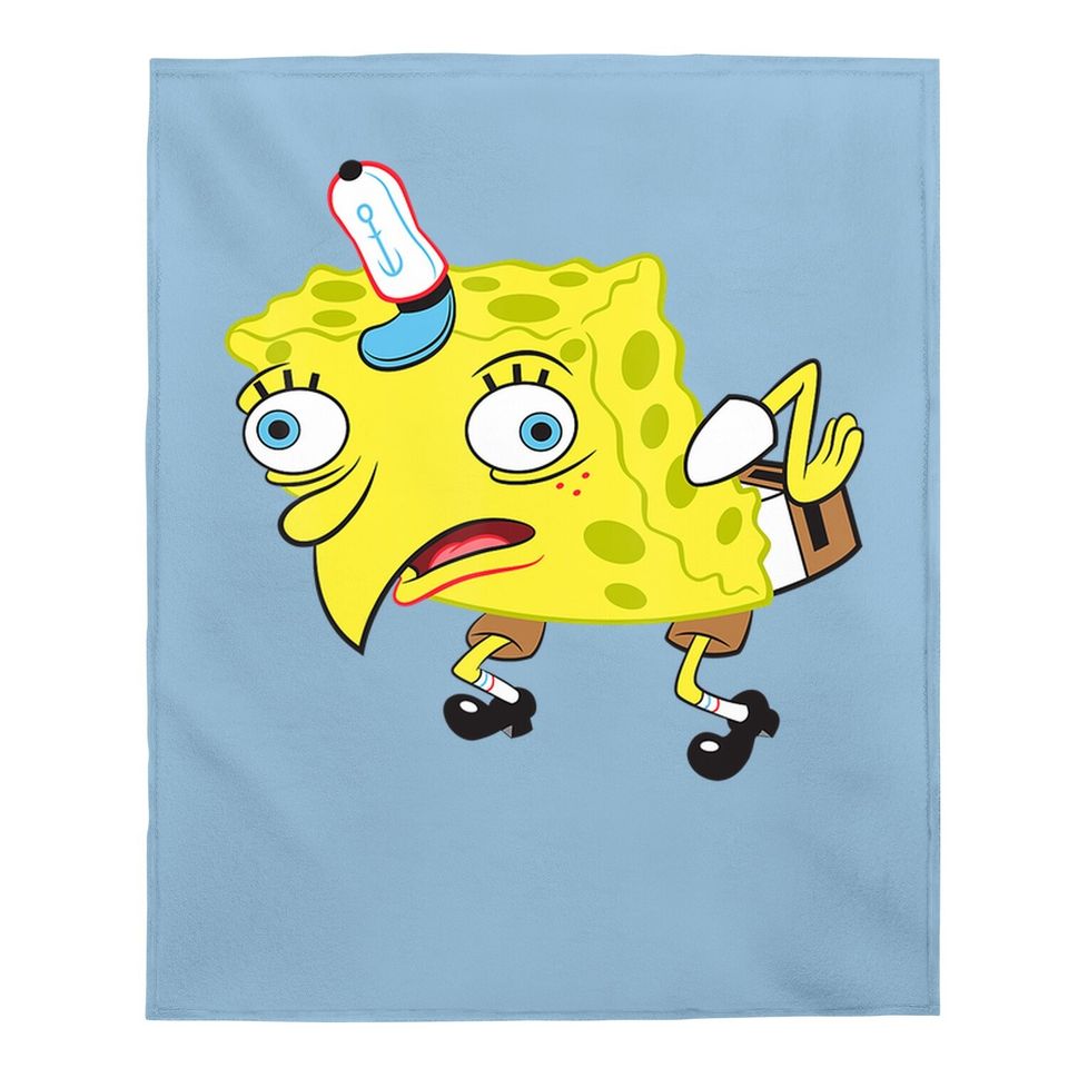 Spongebob Meme Isn't Even Baby Blanket