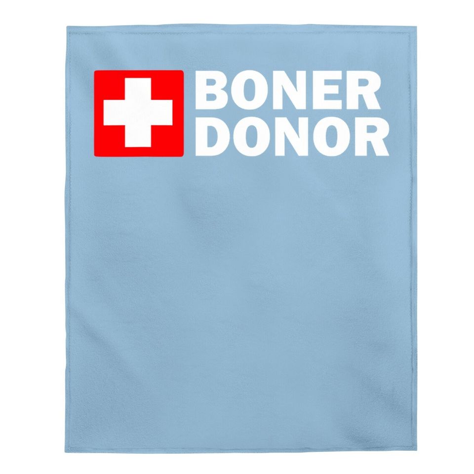 Boner Donor - Funny Halloween Costume Idea Baby Blanket