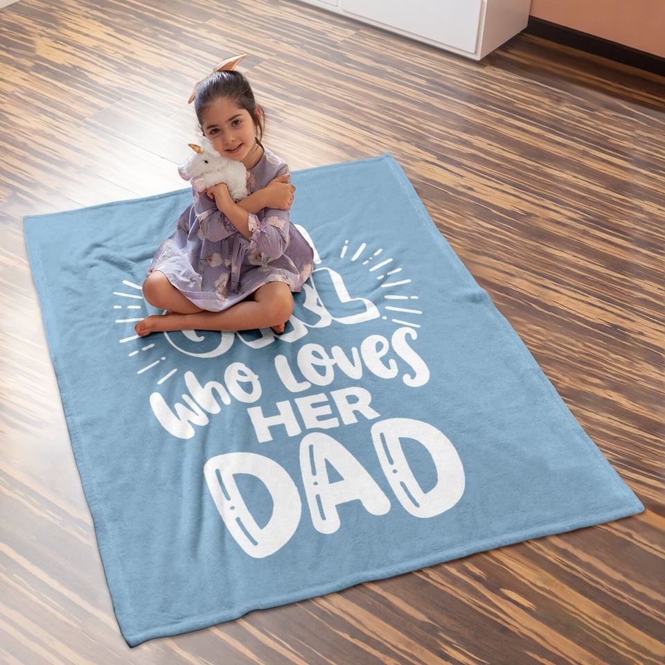 Father And Daughter Matching Baby Blanket