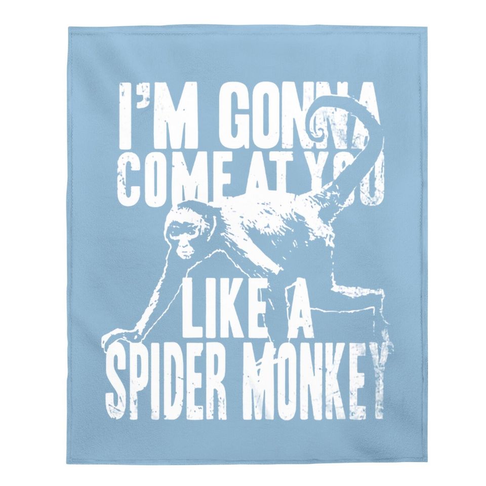 Talladega Nights Spider Monkey Graphic Baby Blanket
